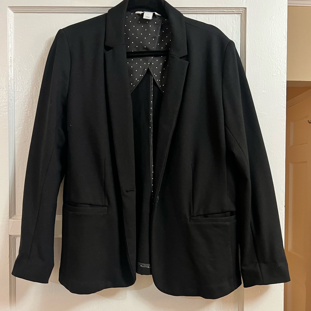 Old Navy black casual blazer - Large